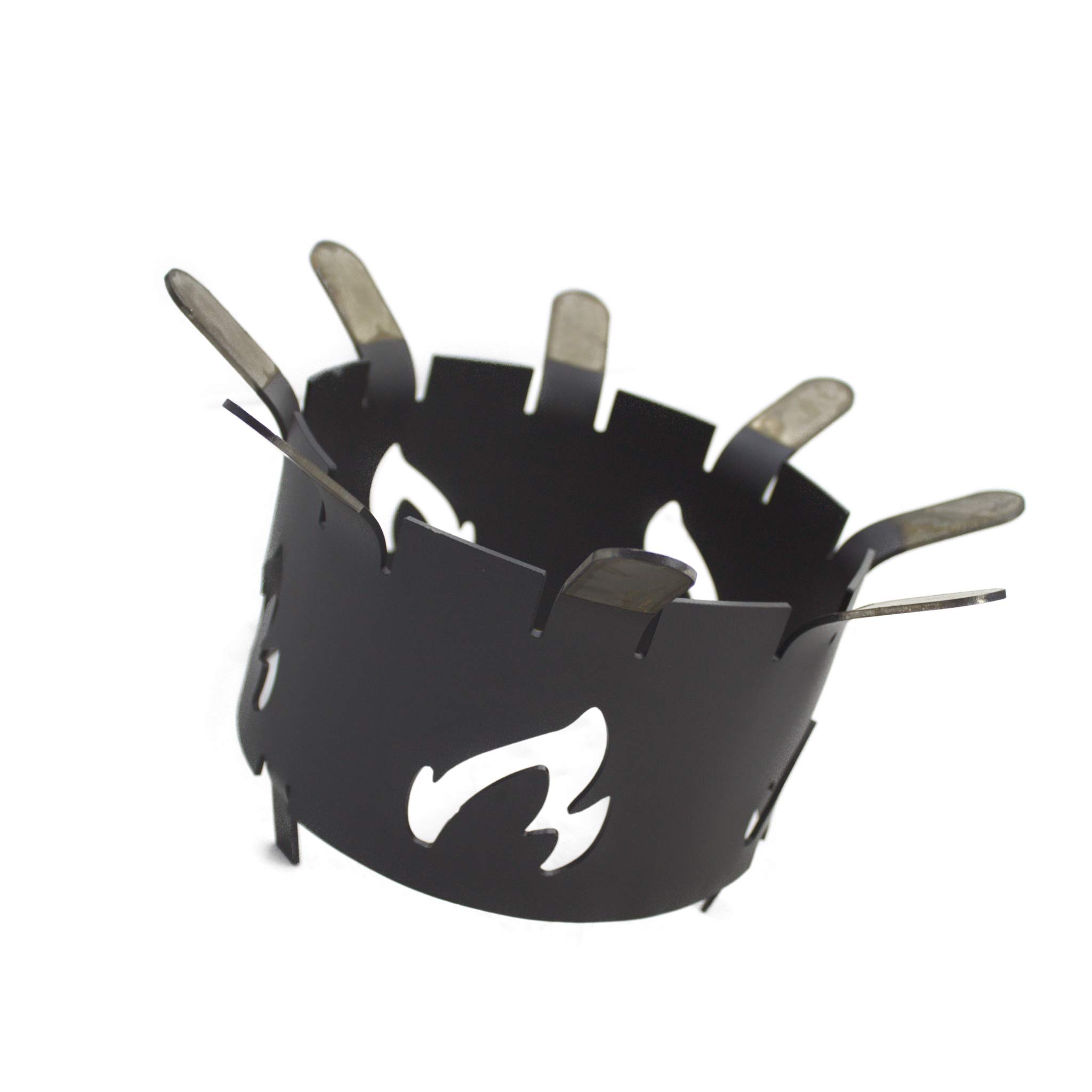 A. Weyck Tools Wok-Aufsatz Flamme 20cm für Feuerplatte + Brötchen-Spieße #26