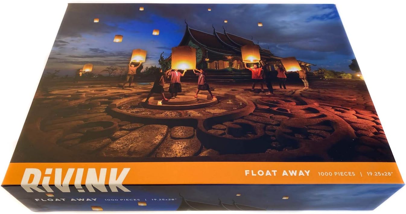 1000 Piece Jigsaw Puzzle Float Away