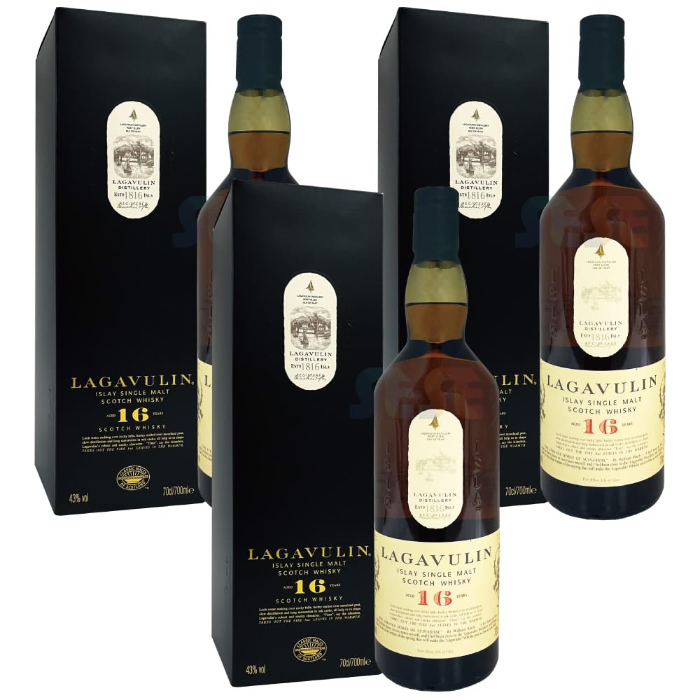 Lagavulin 16年 アイラ シングルモルト 3本セット Lagavulin 16年 アイラ シングルモルト 3本セット
