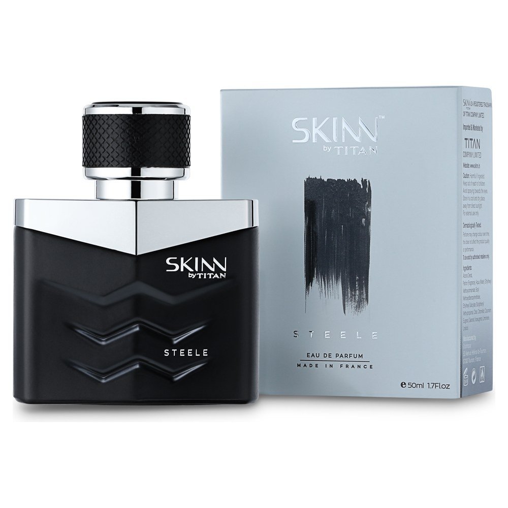 Skinn By Titan Steele Long Lasting Edp For Men - 50 Ml | Perfume For Men | Eau De Parfum For Men | Men's Cologne | For Daily Use | Grooming Essentials, Wood, Spray-picture-31