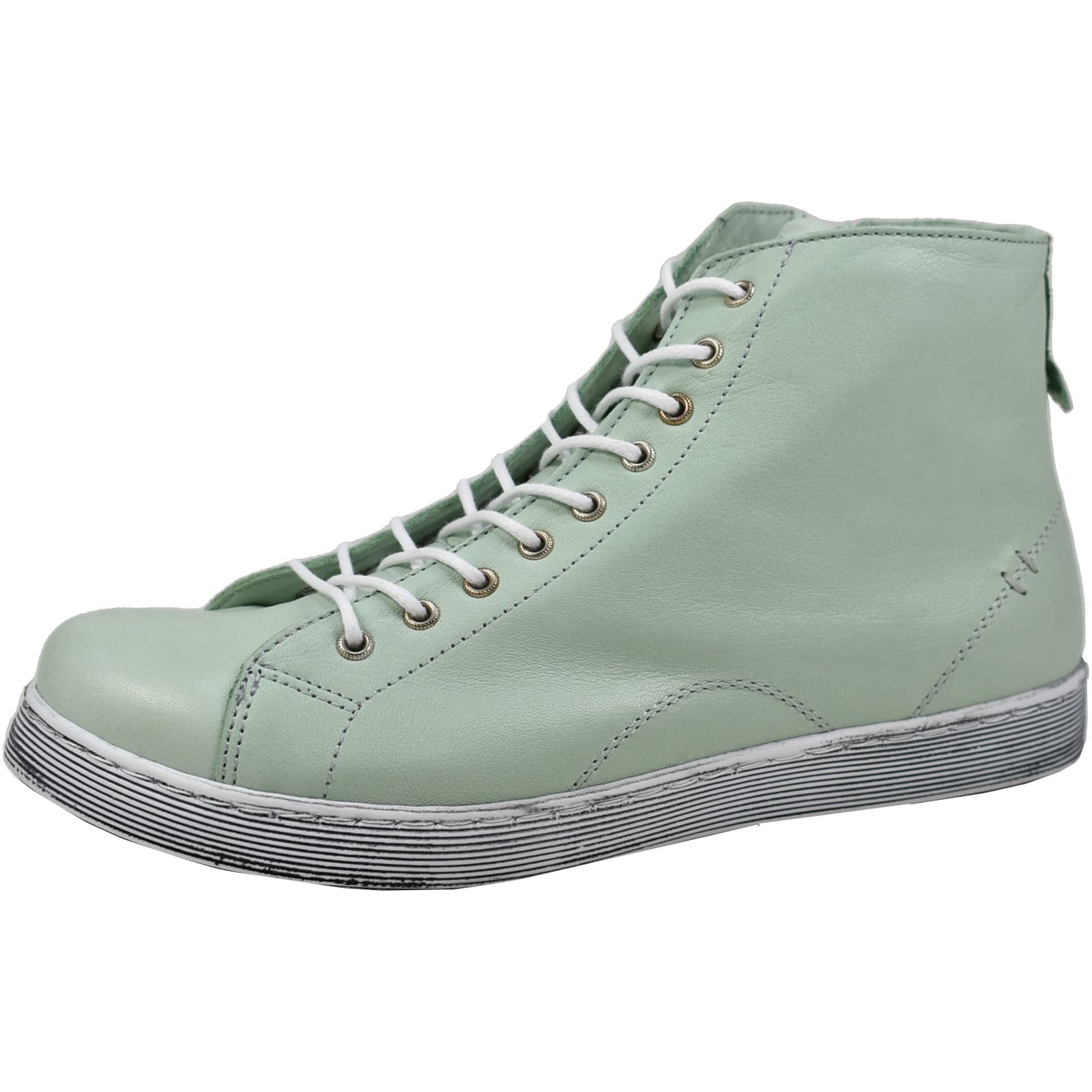 Andrea Conti Schuhe Damen Halbschuhe Sneaker High Top 0341500, Größe:37 EU, Farbe:Grün