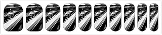 Black White Piano Keyboard Nail Strips Bundle Full Wrap Long Lasting Nail Polish Strips Easy Application and Removal Salon Quality Self Adhesive Art Stickers for Women Gifts