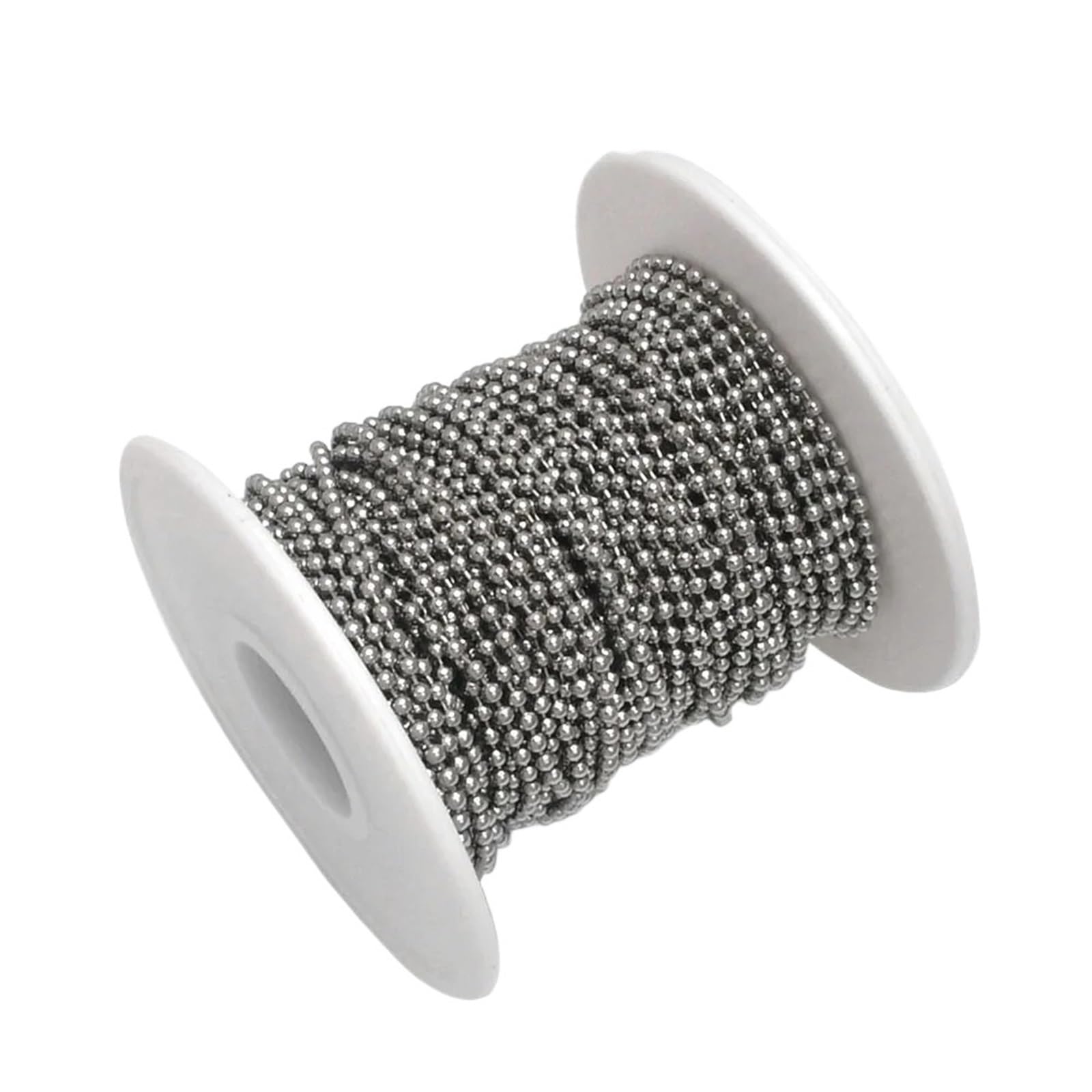 Łańcuszek kulkowy ze stali nierdzewnej 20M z koralikami 1,5 mm 2,0 4(Dia 1.5mm)
