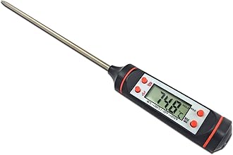 VAJIN Instant Read - Best Digital Thermometer Temperature Meter Detector with Probe Sensor