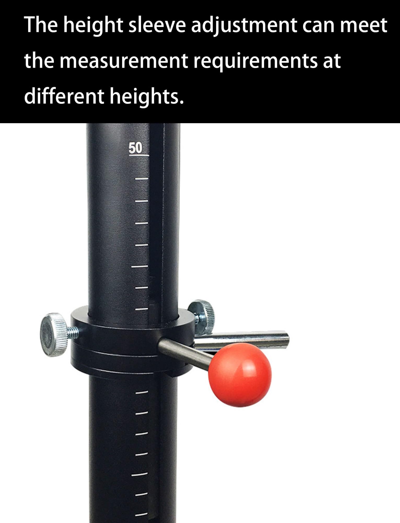 Probador de impacto para pintura y revestimientos de metal, equipo de prueba de laboratorio de 50/100 cm para control de calidad y análisis de resistencia
