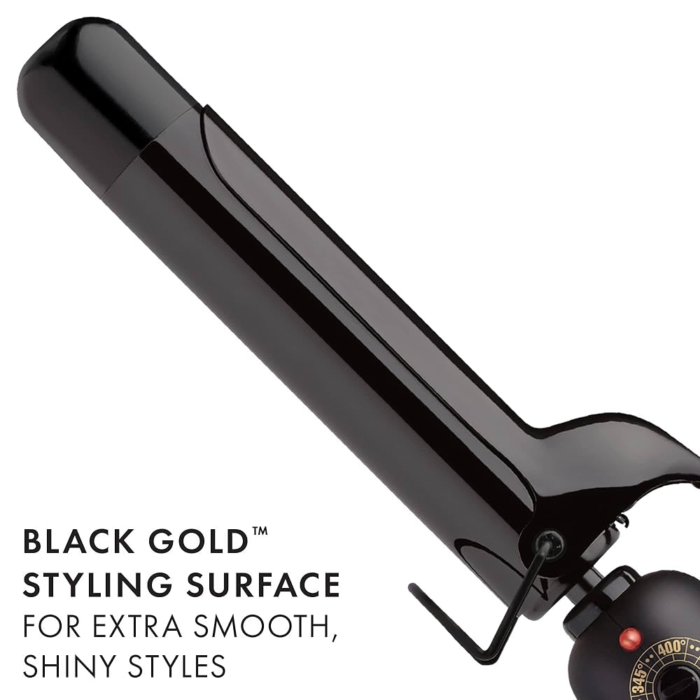 Hot Tools カールヘアアイロン Amazon.com: HOT TOOLS Pro Artist Black Gold Curling Iron, 1