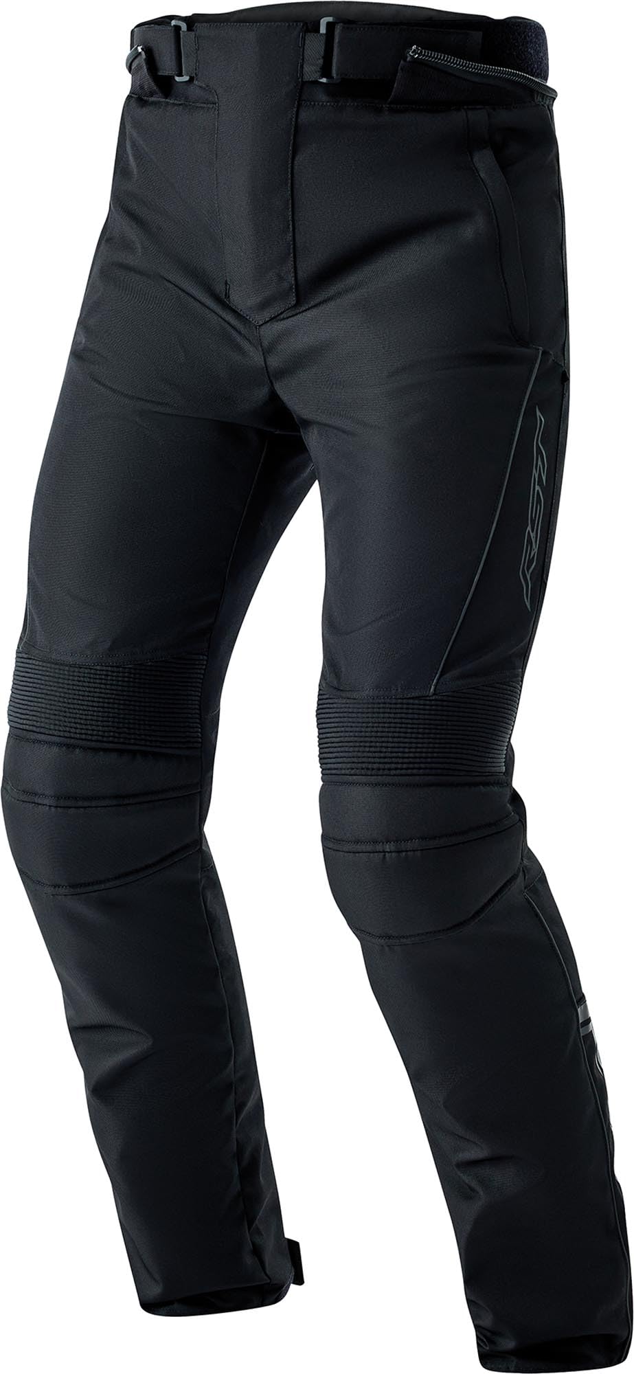 RST S1 D3O Pantalon textile de moto imperméable, noir, Long 42