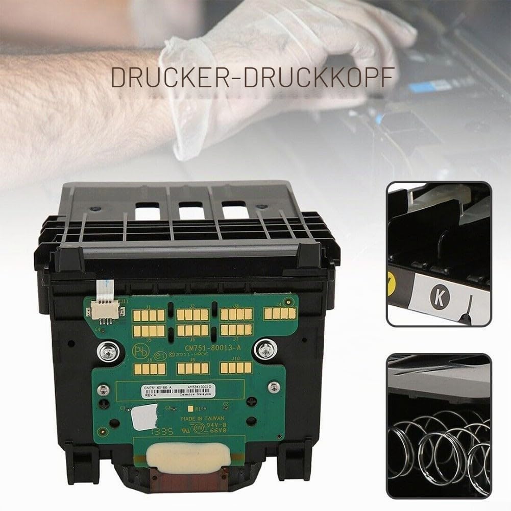 Druckkopf, 1 Stück ABS Officejet Pro 8620 8625 8610 8630 8600Plus 251DW 276DW Druckkopf mit Schutzhülle