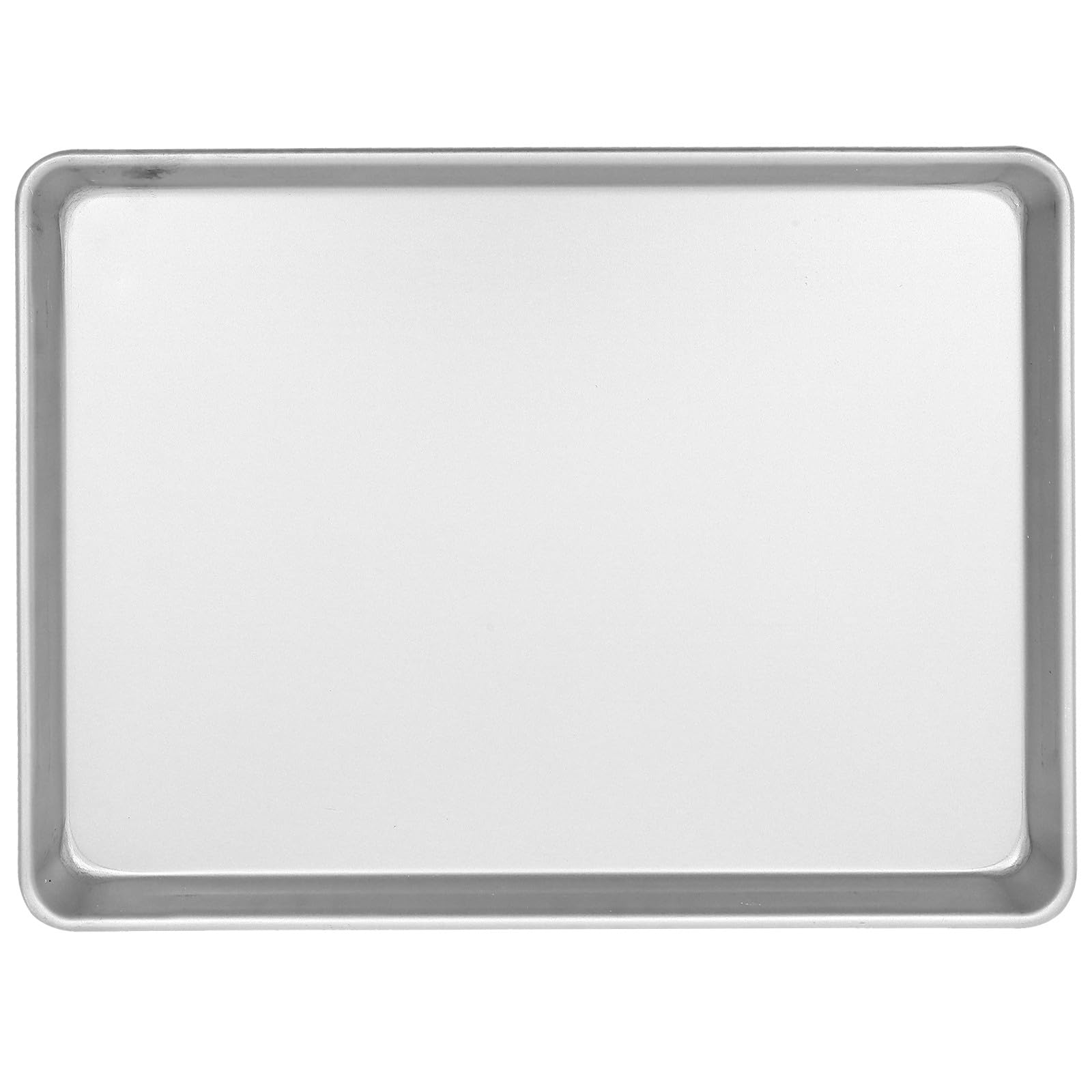 Plaque de Lisse en Alliage D'aluminium Argenté Rectangulaire Antiadhésive Biscuits Cuisine