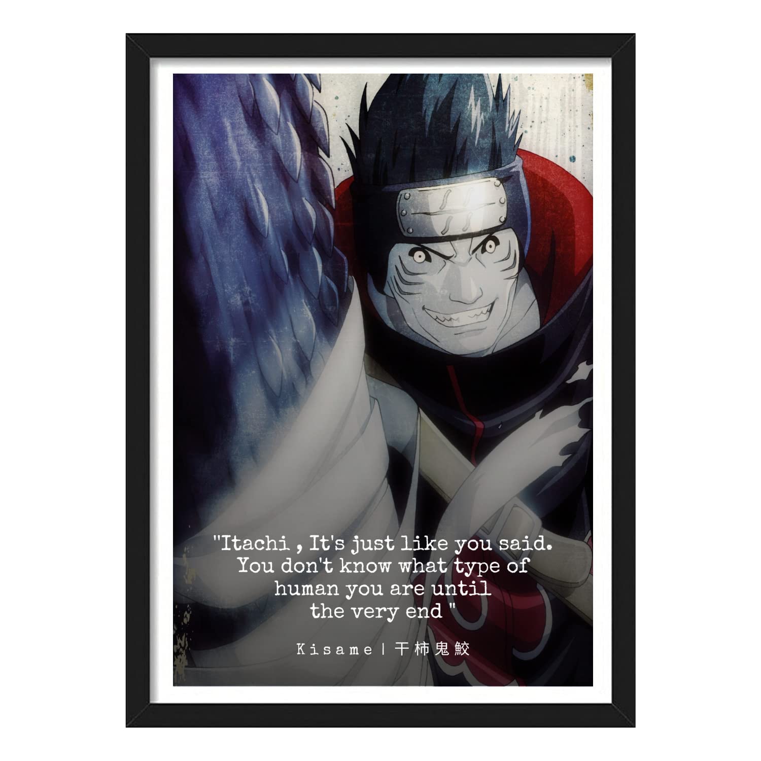 Naruto Shippuden Framed Poster - Minato Namikaze Art -21