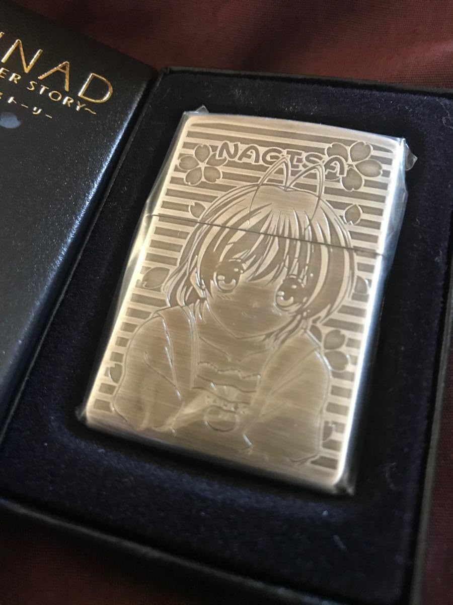 美品 未開封 古河　渚 CLANNAD クラナド　zippo ジッポー　未使用 美品 未開封 古河渚 CLANNAD クラナドzippo ジッポー未使用