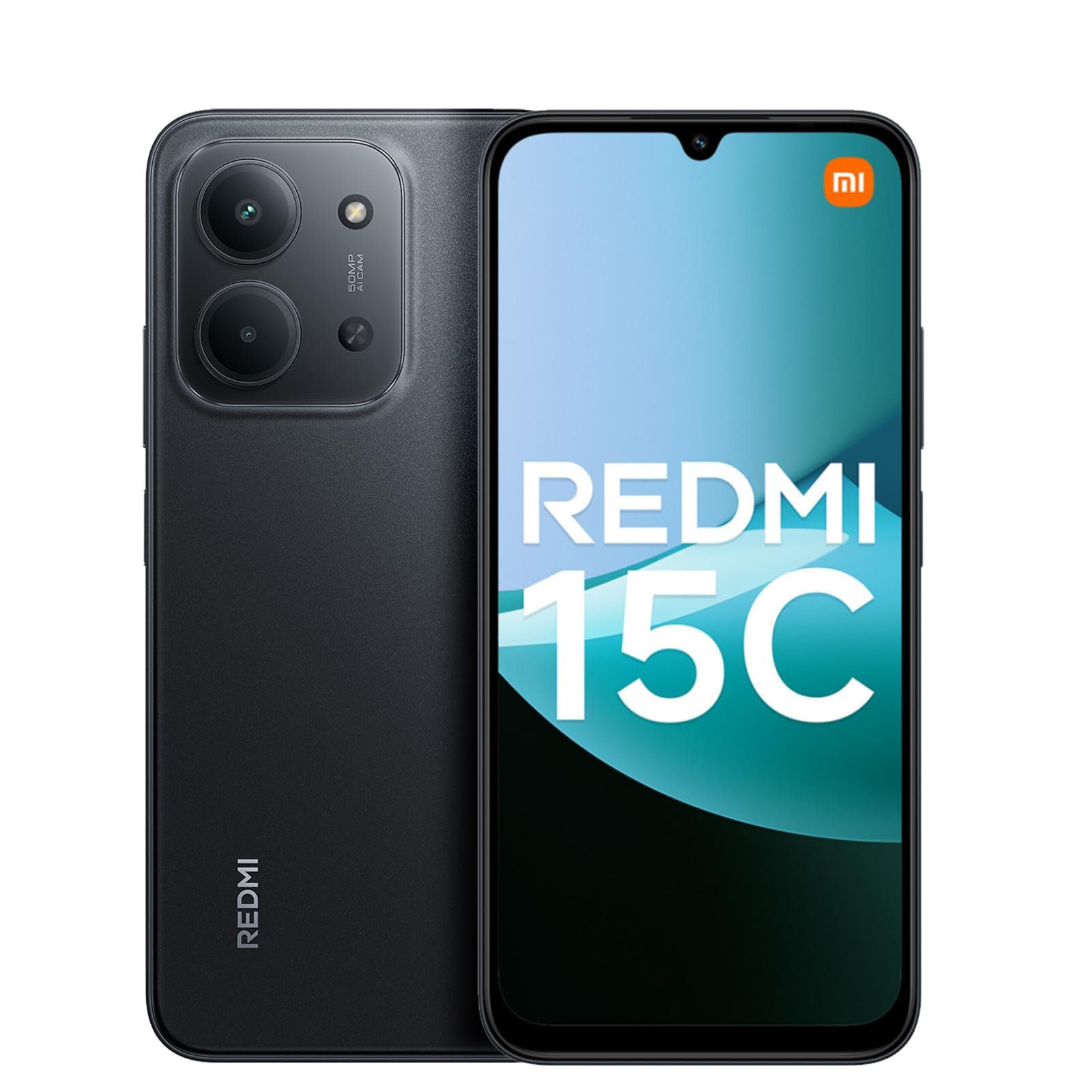 Xiaomi Redmi 15C 8GB/128GB ブラック XIAOMI Redmi 15C Smartphone 4G 4+128GB, 6.9