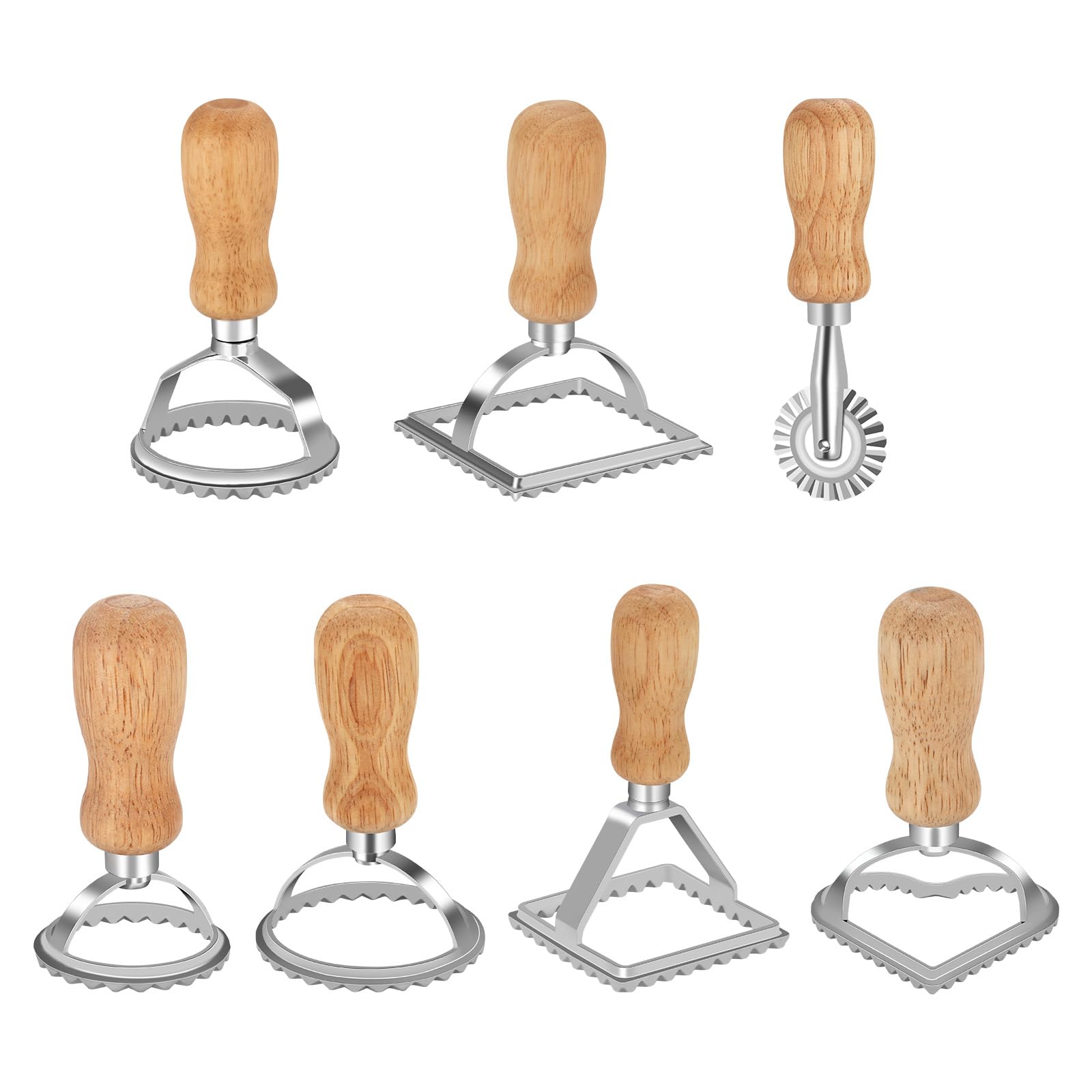 Moule a ravioli et coupeurs lot de 7 pour réussir vos pâtes maison sans fuite à la cuisson