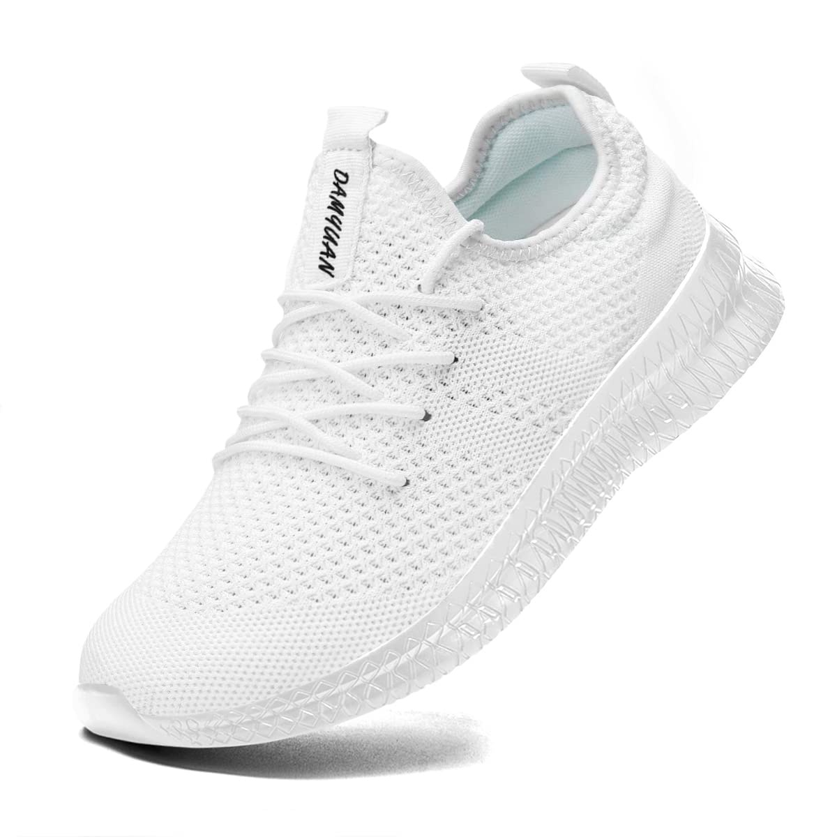 FUJEAK Herren Walkingschuhe Turnschuhe Fitnessstudio Sportschuhe Sneaker Running Tennis Schuhe Freizeit Straßenlaufschuhe Fashion Leichtgewichts Atmungsaktiv Schlüpfen Schuhe