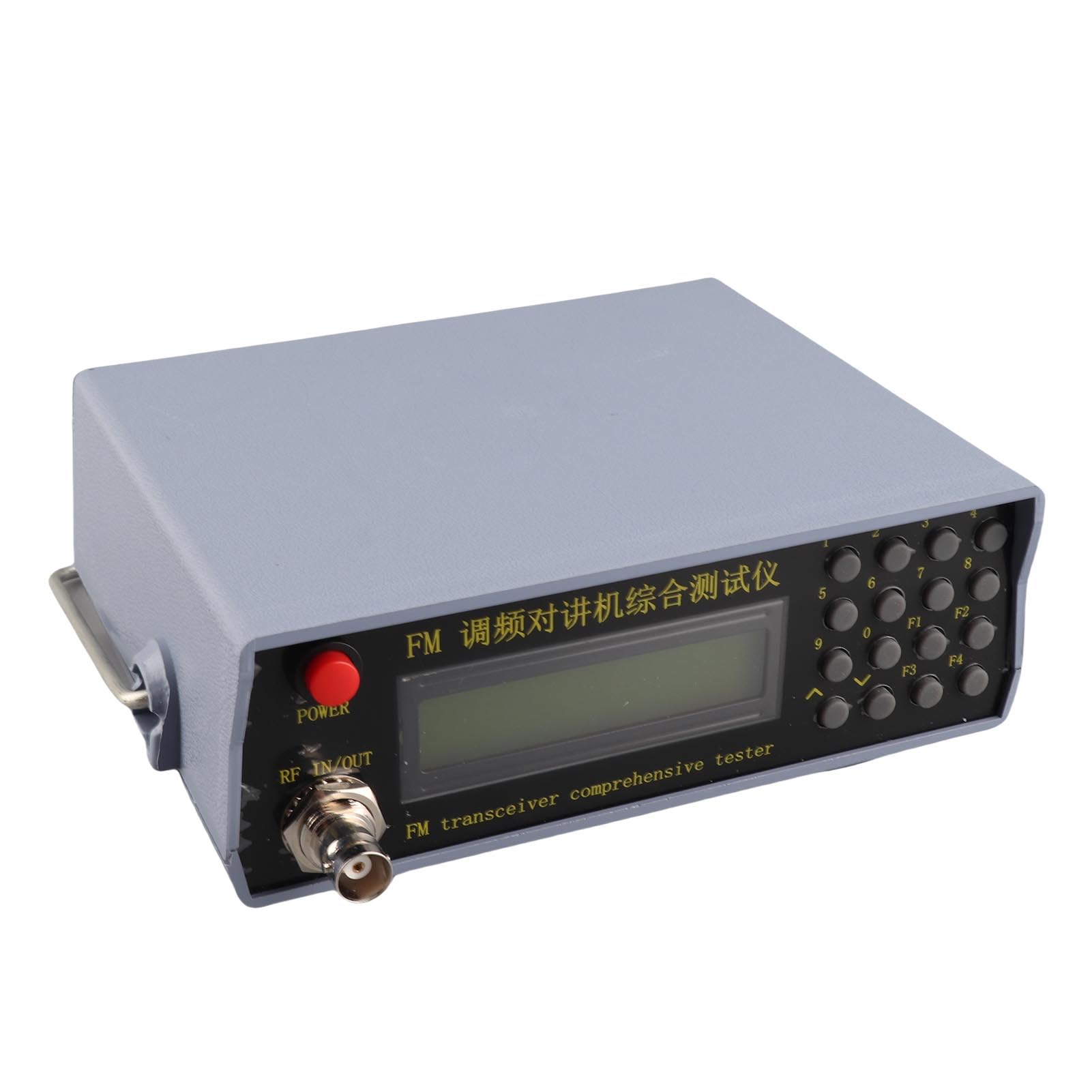FTVOGUE Tester per Ricetrasmettitori a Modulazione di Frequenza Generatore di Segnali Portatile Completo con Misurazione Duplex Banda Completa Display Digitale da 10M a 900M per Test Campo di