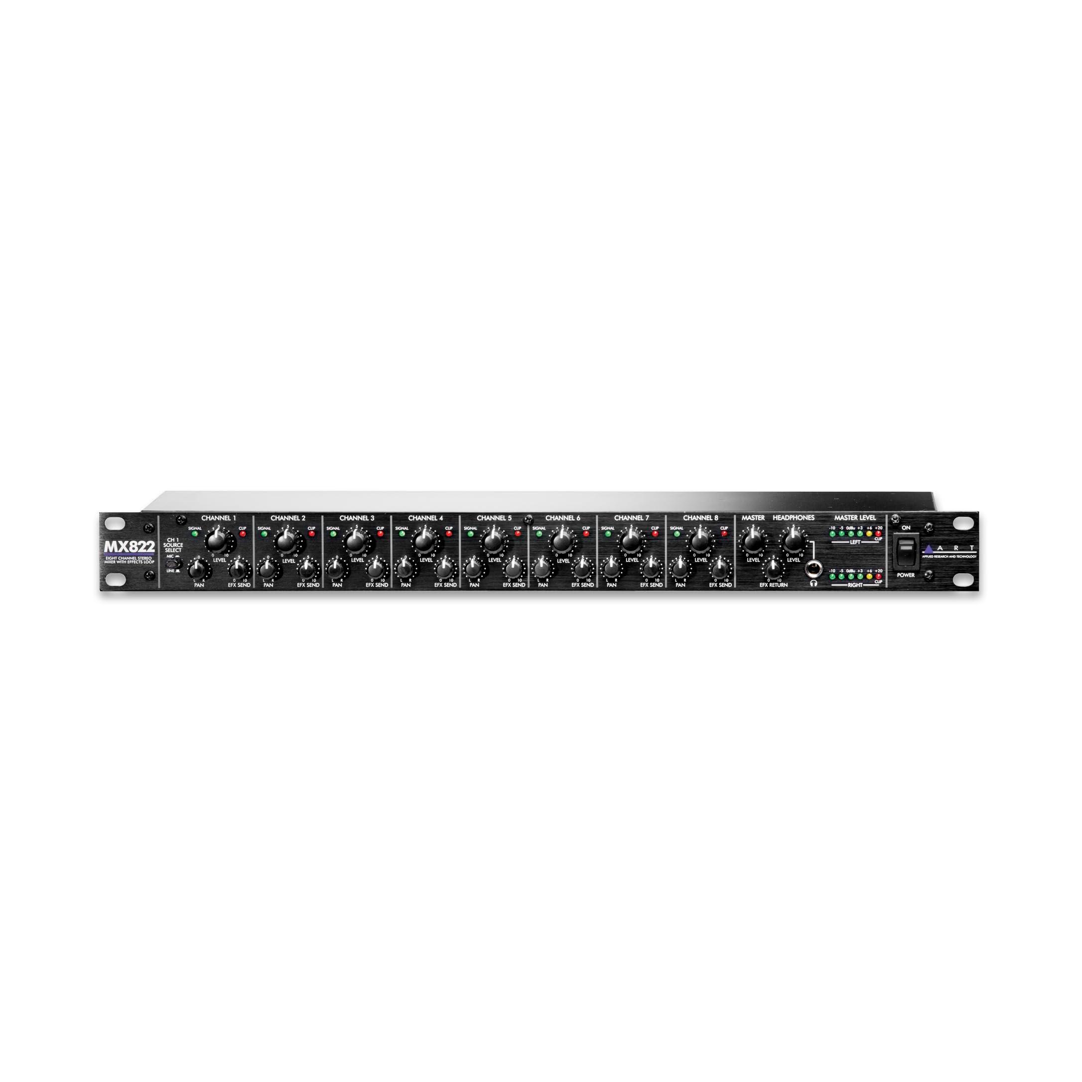 配信機器・PA機器・レコーディング機器 ART MX822 8-Channel Stereo Mixer Amazon.com: ART MX822 Eight-Channel Rack Mount Stereo Mixer