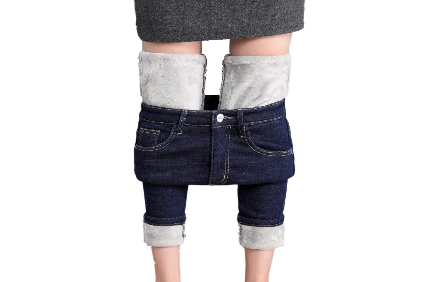 Bermuda En Jean Femme Lazutom - Taille Haute, Extensible, Conférable, Ourlet Roulé, Pour Vacances Et Sorties