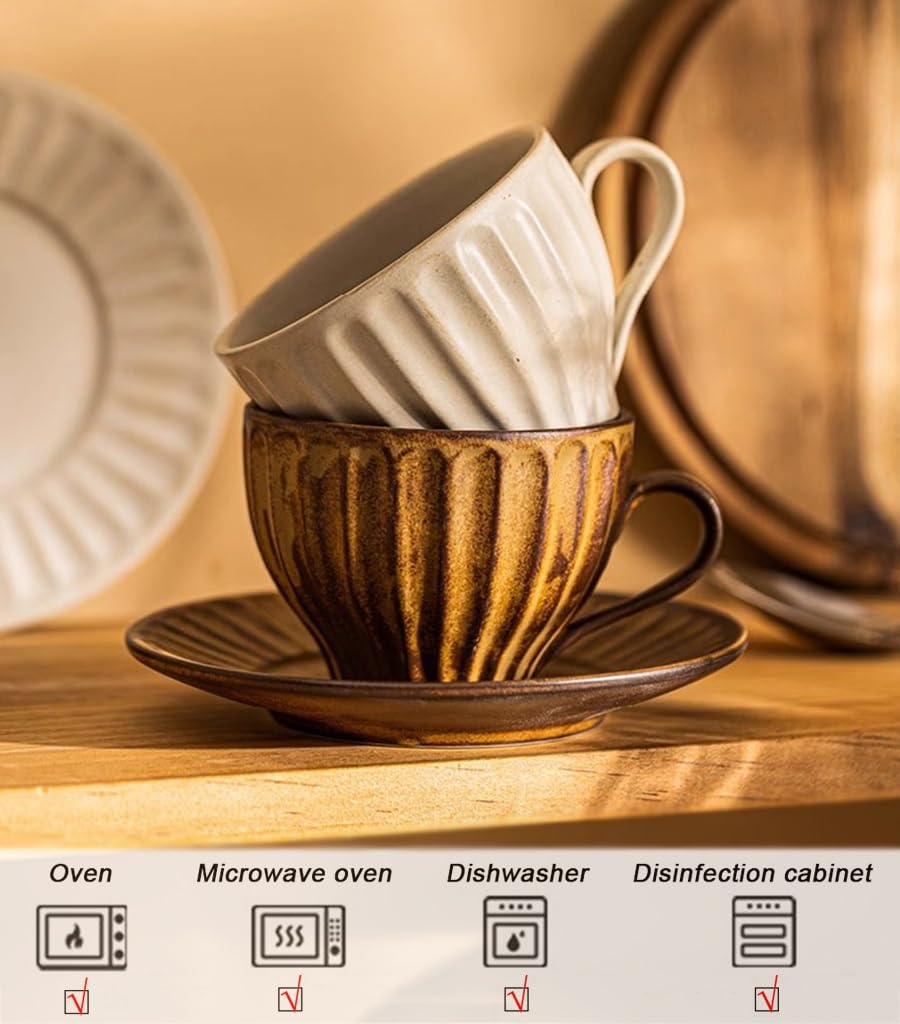 Amazon.com: ZXHFSH Coffee Mug,Tea Cup, 9.5 Oz Coffee Cup