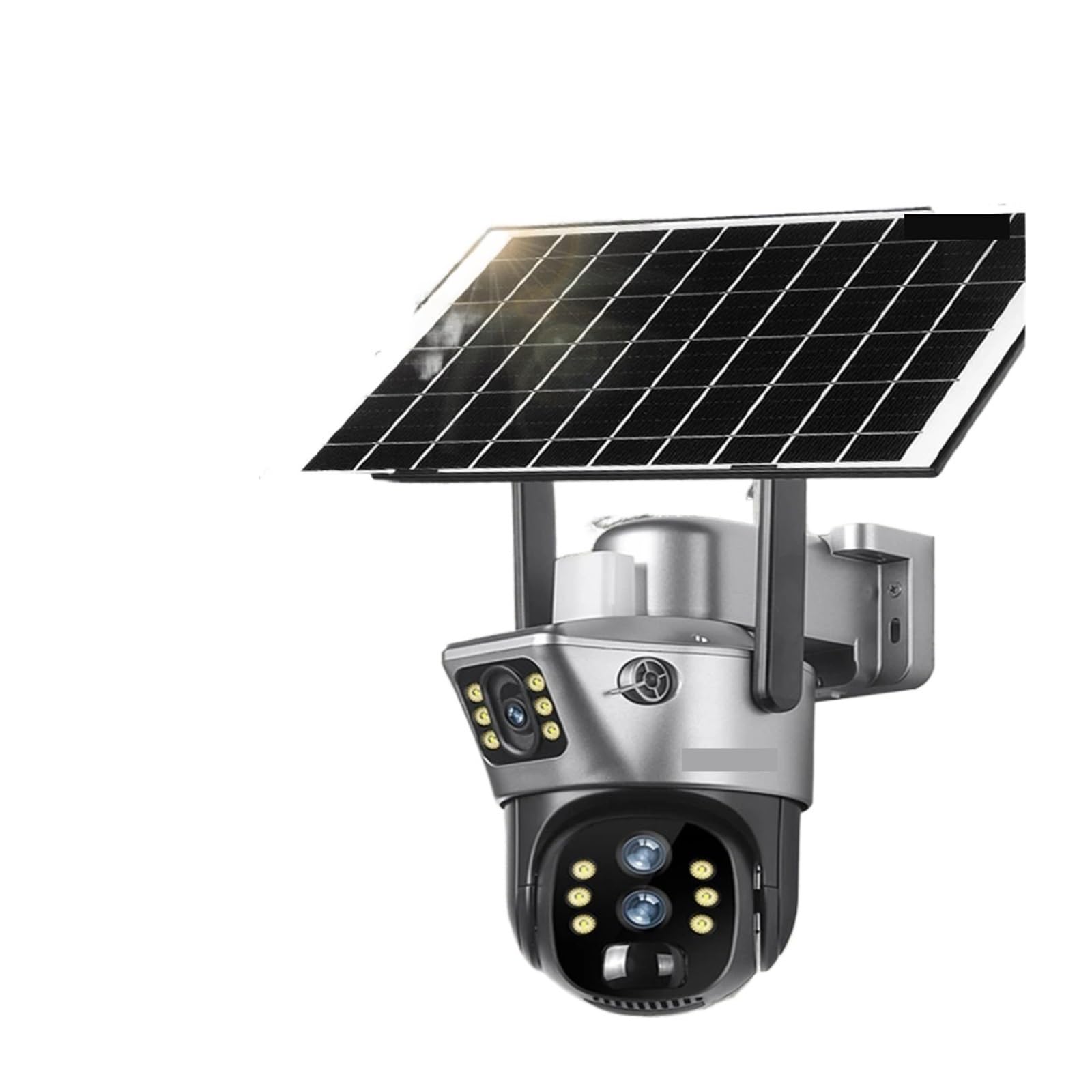 QDVOPHZA 4G/WiFi Solar Camera with solar panel and '4G Cam NO Card' label