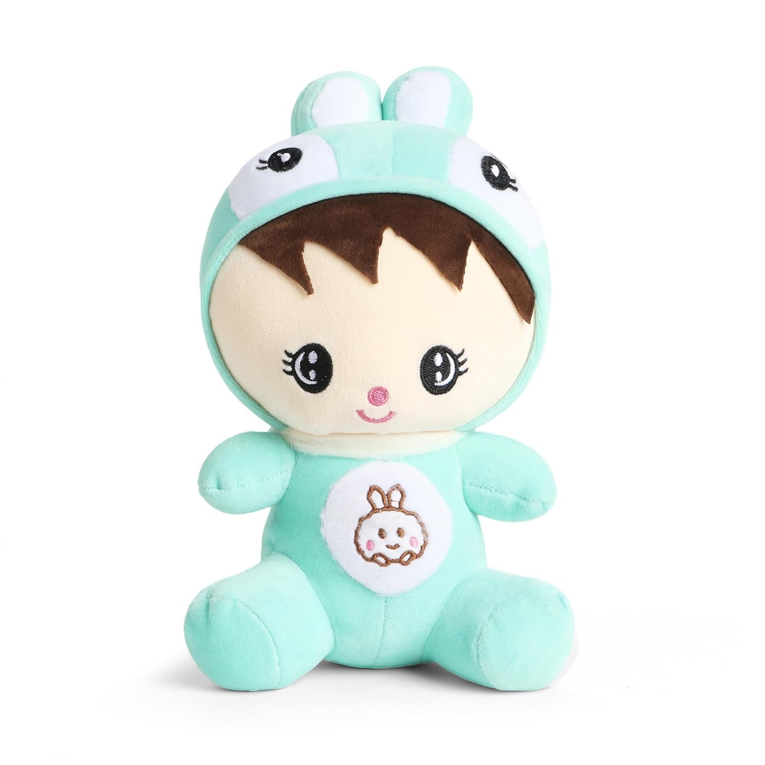 HUG 'n' FEEL SOFT TOYS – Rabbit Doll 25cm Soft Toy Plush Toy | Big Stuffed Animal | Ultra Soft, Huggable & Cuddly Gift for Kids, Girls, Boys | Perfect for Birthday, Valentine’s Day