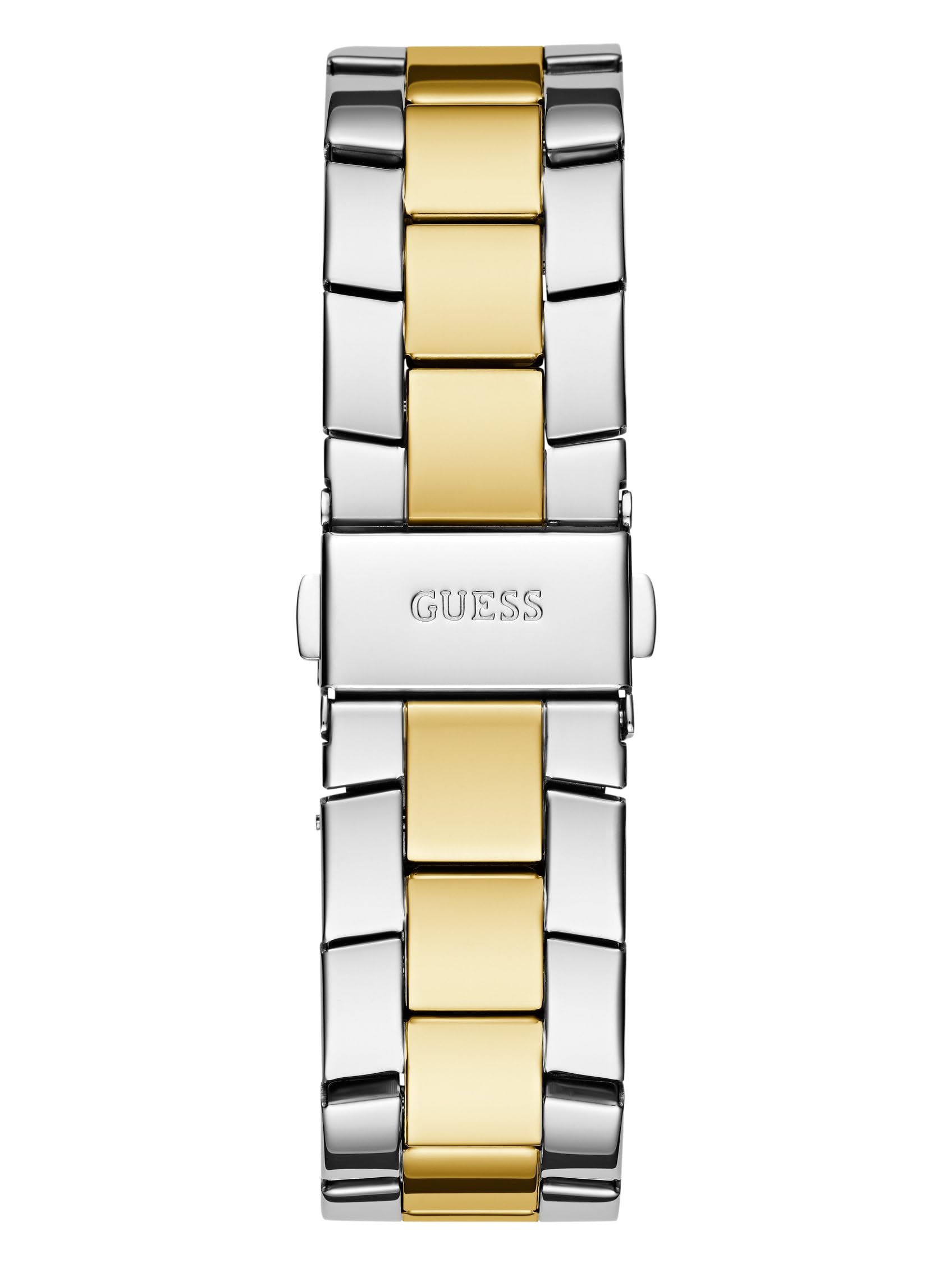 GUESS Damen Uhr Armbanduhr Majesty Edelstahl