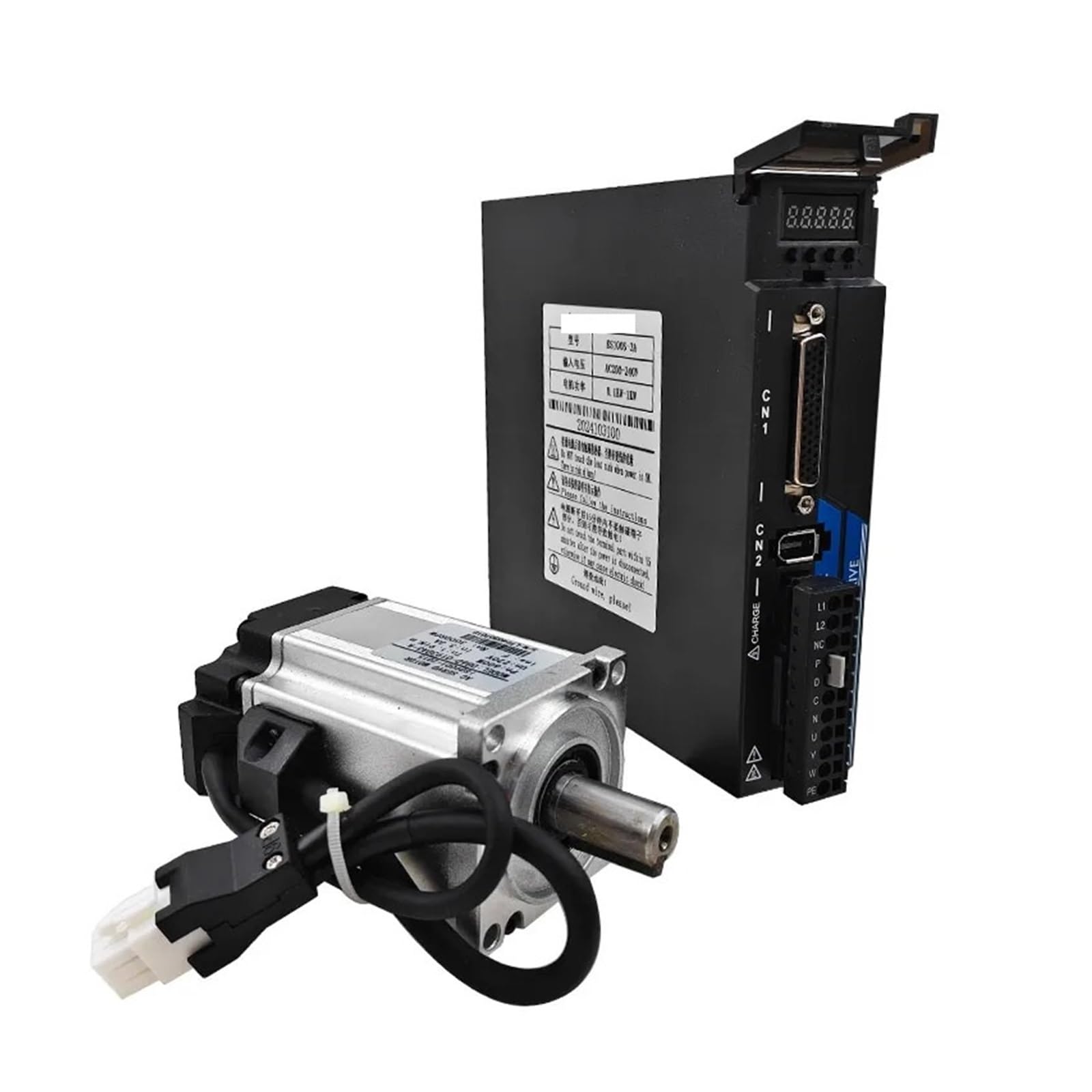 HSMQUBDBX 750W 220V Servo Electronic Starter Set 80-750W High-Speed High Torque Drive Wire Feeding
