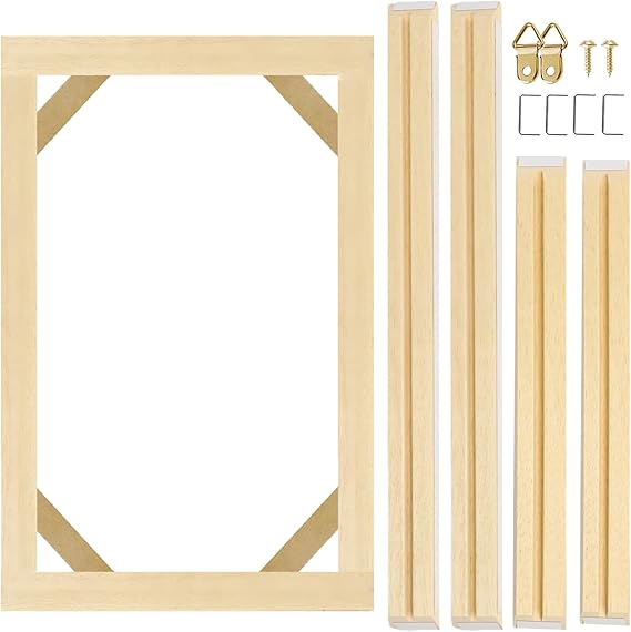 DIY Wood Canvas Frame Kit Stretch Canvas Frame Solid Wood