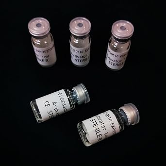 PRP Activator Serum 5 1 mL Sterile Vials, Concentrated Platelet-Rich Plasma Activator Solution