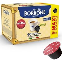Caffè Borbone Miscela Rossa - 90 capsule - Compatibili con le Macchine a marchio Nescafè®* Dolce Gusto®*