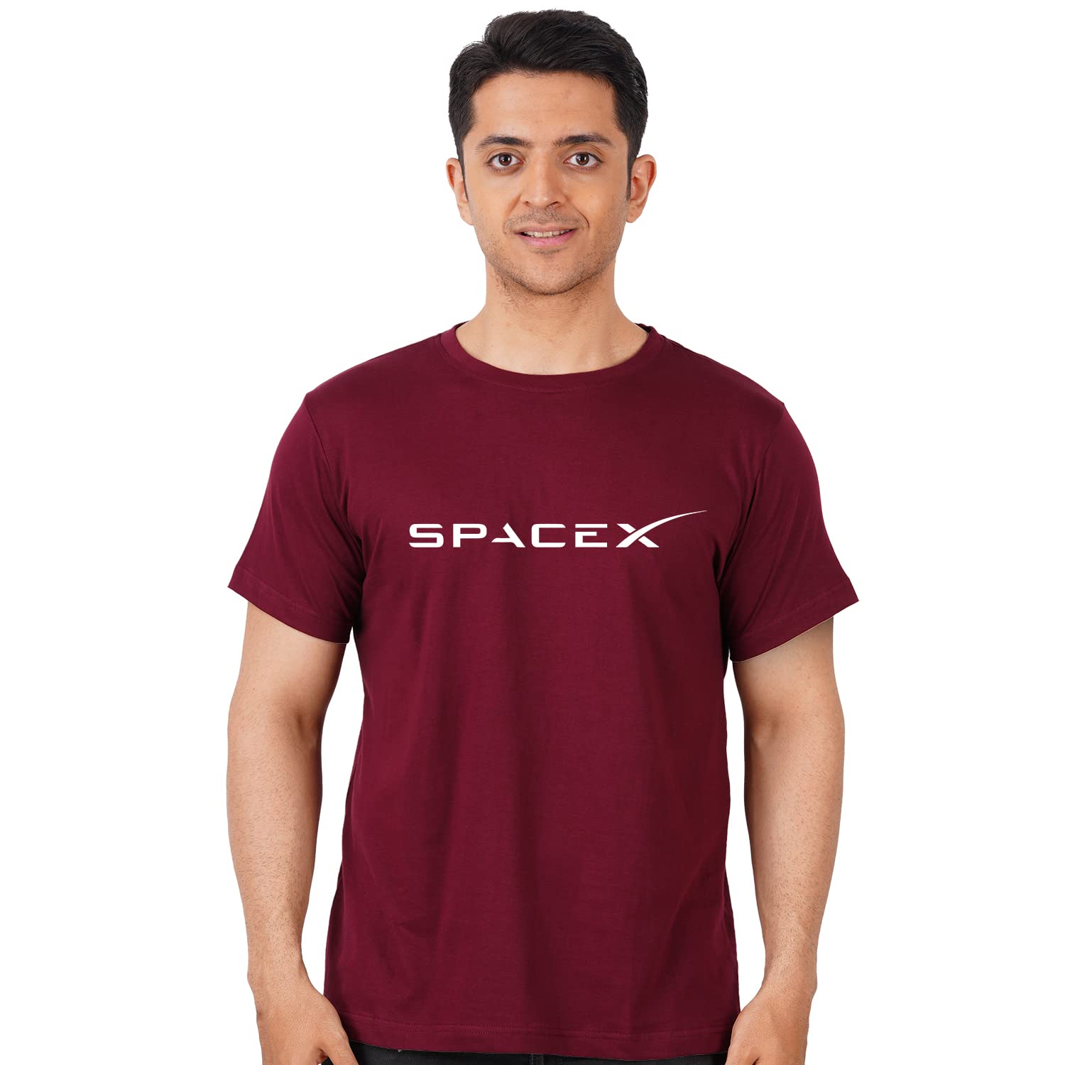 DUDEMESpaceX T-Shirt, 100% Cotton T-Shirts for Programmer, Coding, Developer, Software Mens, Round Neck T Shirts for Women, Half Sleeve Tshirt for Men