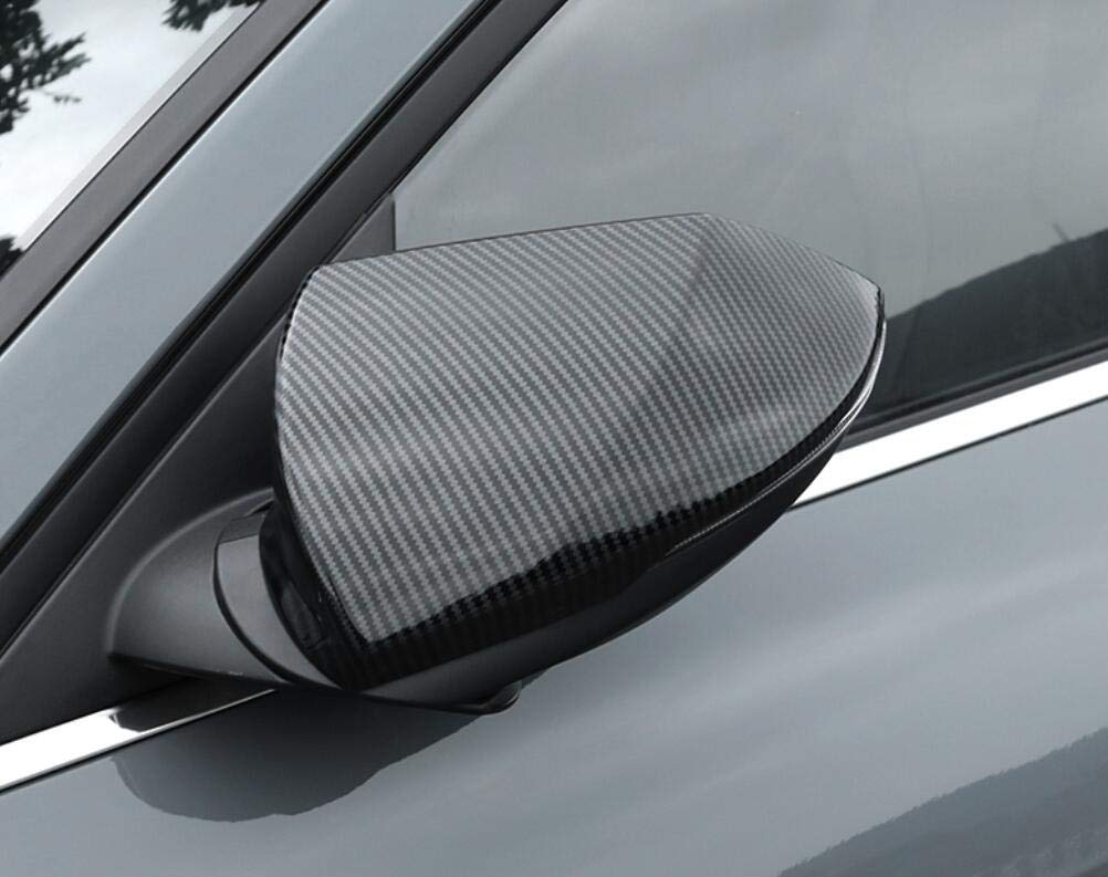 Włókno węglowe Auto Lusterko wsteczne Osłony osłony do Elantra 2021-2022-2023