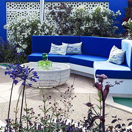 Premium Marine-Grade Waterproof Canvas Fabric - 600D Durable Cordura Material, 36"x60" with PVC Backing for Boats, Awnings, and Outdoor Cushions in Vibrant Blue 7 Premium Marine-Grade Waterproof Canvas Fabric - 600D Durable Cordura Material, 36"x60" with PVC Backing for Boats, Awnings, and Outdoor Cushions in Vibrant Blue - Image 6