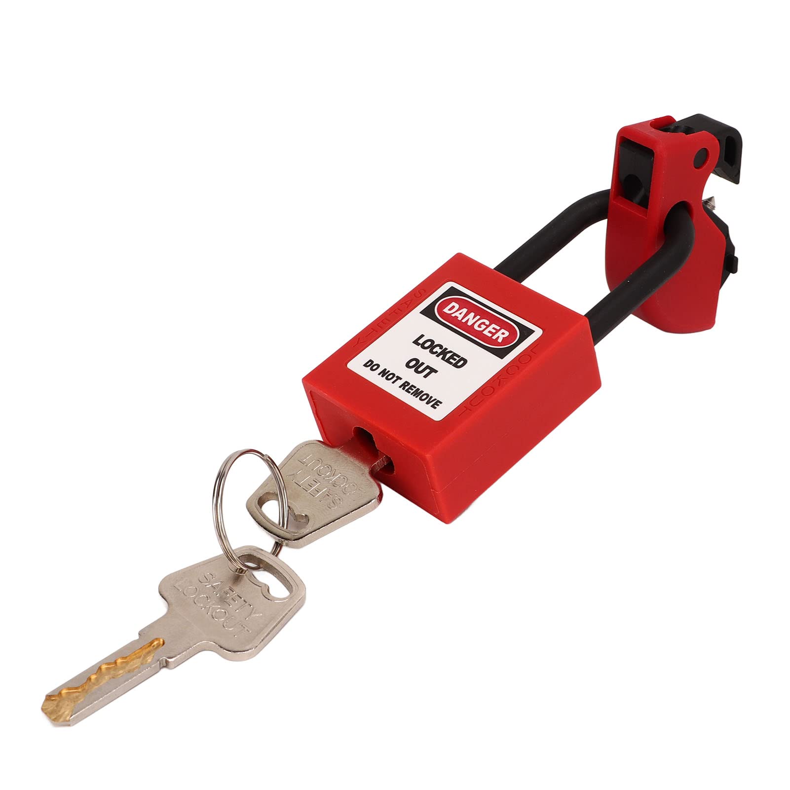 Universal Circuit Breaker Lockout Set, Safe Compact Simple Installation Electrical Lockout Tagout Kit