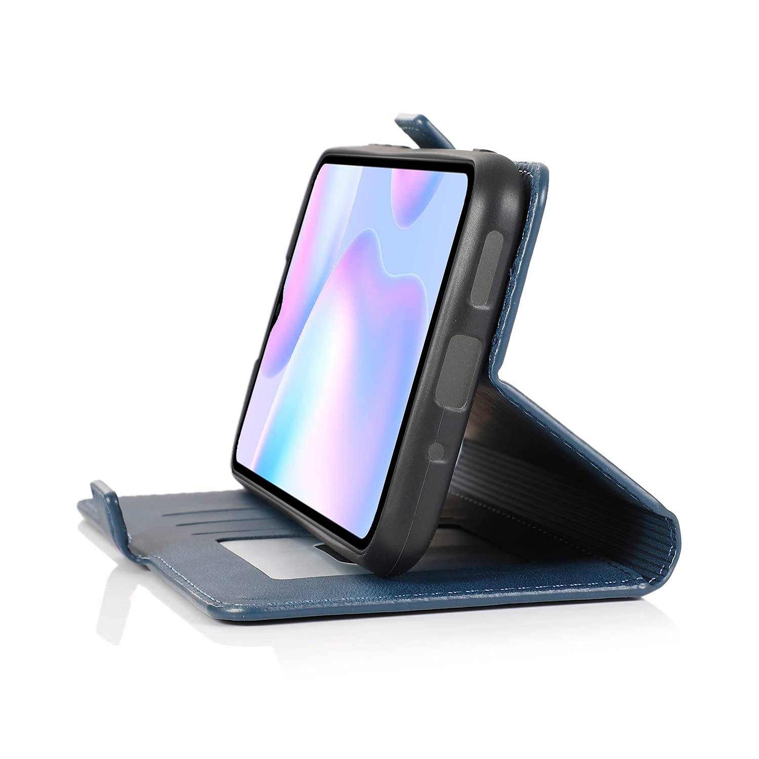Funda Libro Con Targa Per Xiaomi Redmi 9A – Alta Qualità, Senza Calamita, Spedizione Gratis - Foto 4