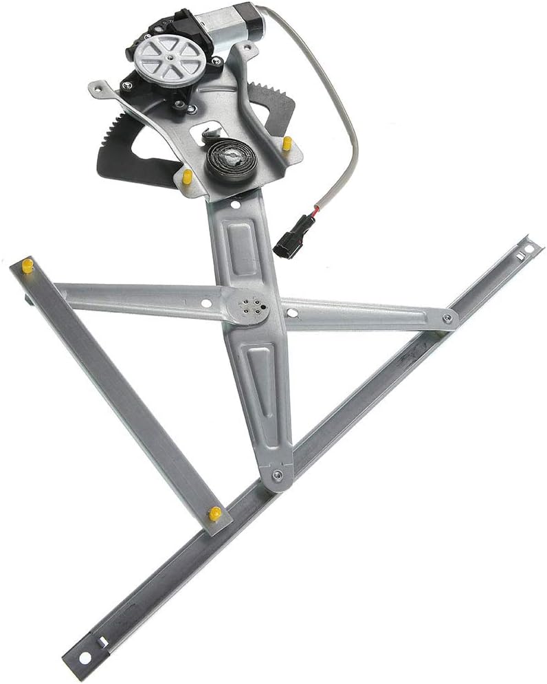 A-Premium Electric Power Window Regulator with Motor Compatible with Chevrolet Aveo Aveo5 Pontiac G3 Wave Wave5 Suzuki 2004-2011 Front Left and Right 2-PC