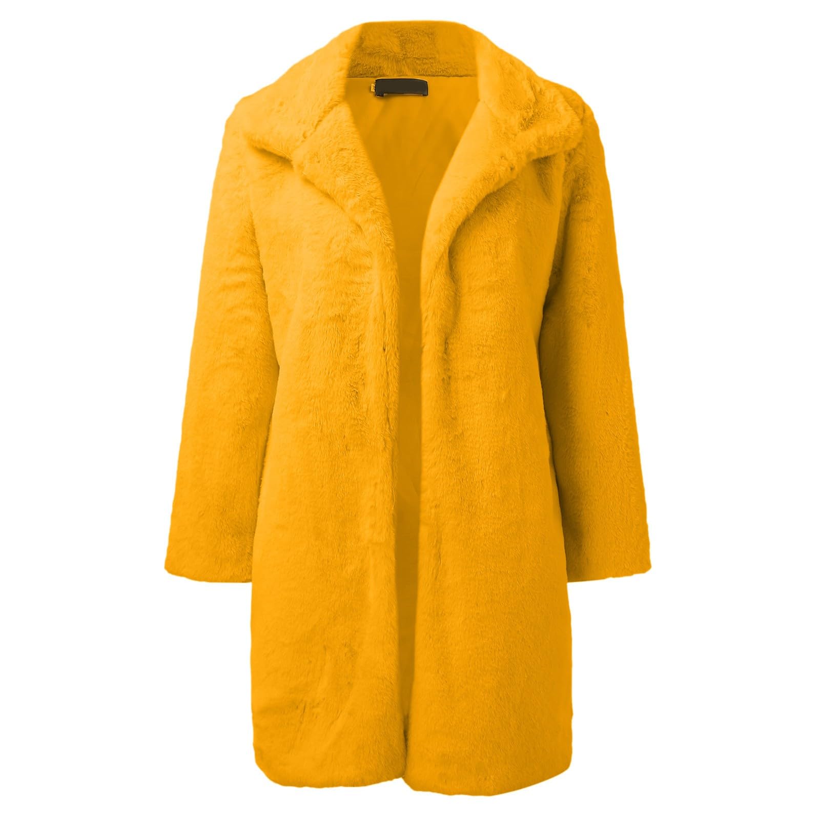 Chaquetas de Punto para Mujer Largo - Abrigo Softshell para Mujer Abrigo de Invierno Elegante Abrigo Acolchado Abrigo de Lana de Invierno Largo Beige Chaquetas de Mujer para Transición Tallas