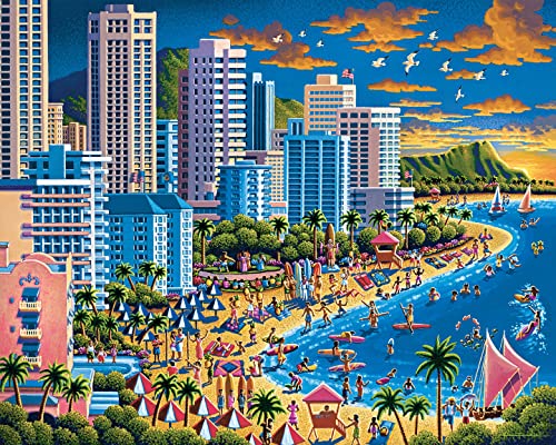 Dowdle Rompecabezas Waikiki, 500 Piezas miniatura 2