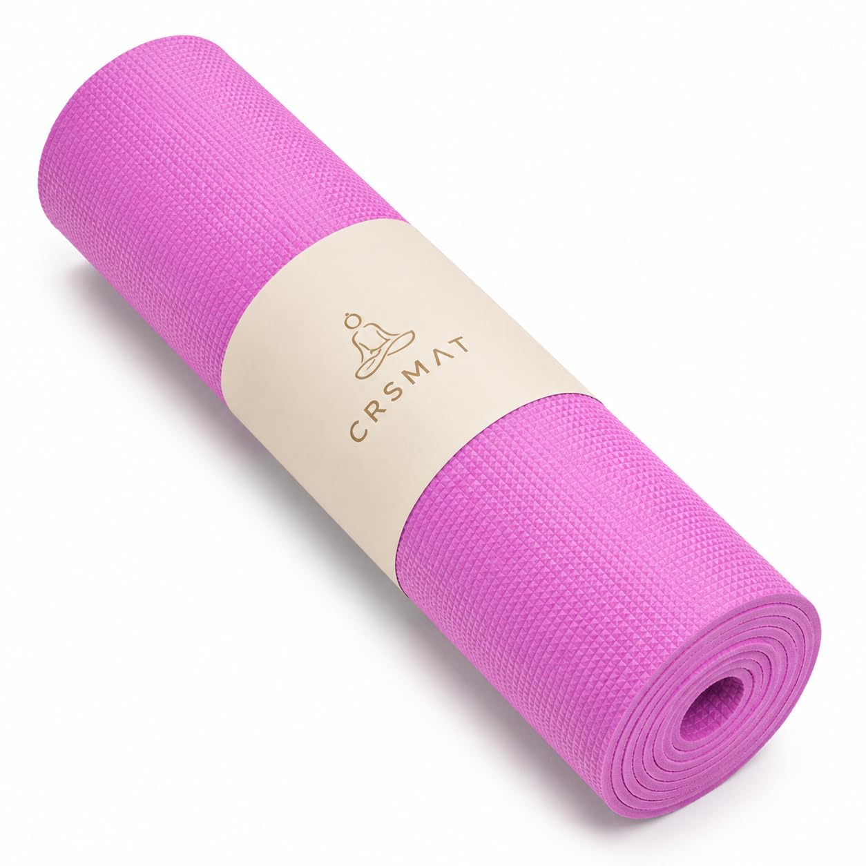 Yoga Mat for Men and Women, Anti-Slip, EVA Material, Thick, Exercise Mat for Boys and Kids, Comfort and Grip for Yoga, Pilates, Home and Gym Workouts (PINK, 4.5MM)-picture-32