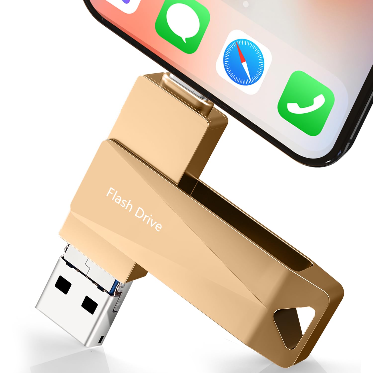 512GB Photo Stick for Phone, Qainerly USB Flash Drive for Phone A