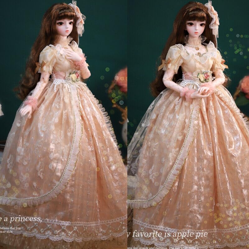 Amazon.co.jp: Meeler BJDドール フルセット1/3 球体関節人形 女の子