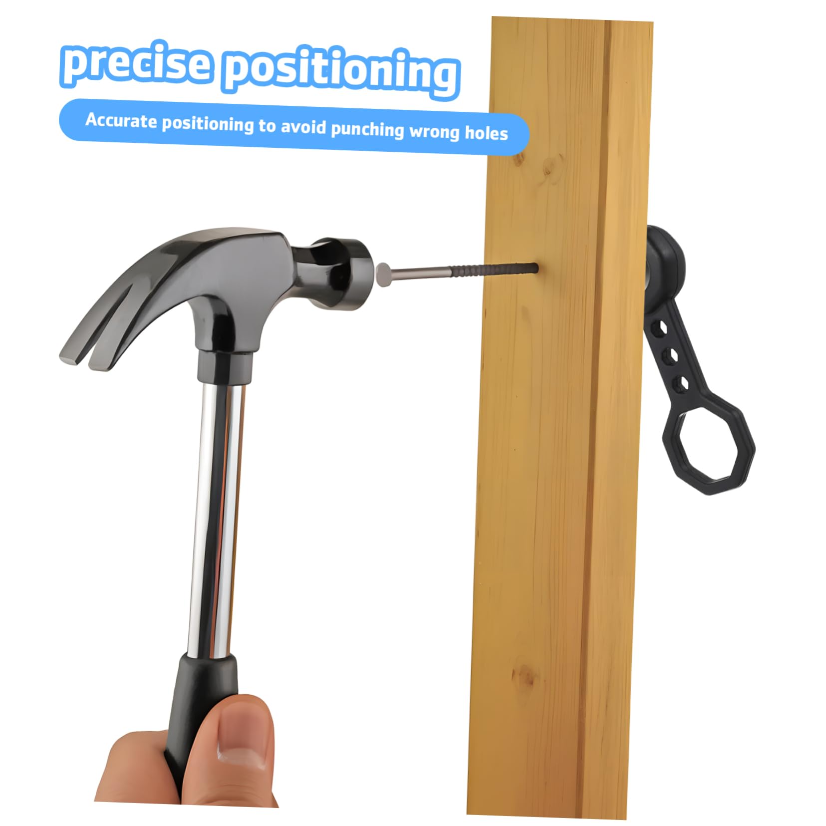 Uonlytech 8pièces Détecteur De Goujons Magnétique Outil De Localisation De Métal Pour Murs Détection Facile Et Précise Des Vis Clous Et Montants Pour Travaux De Bricolage à Domicile