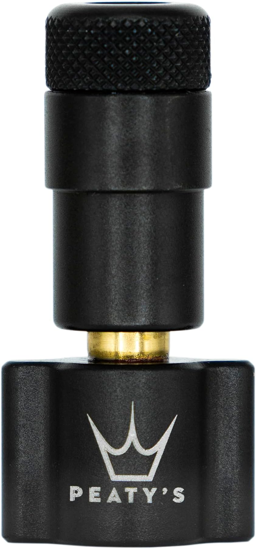 Peaty's CO2 Tyre Inflator Head Only - Unique Compact Straight Line Design for Maximum Airflow & Rapid Inflation, Presta Valve Compatible, Bike Pump for Mountain, Road & Gravel Bike Tyres