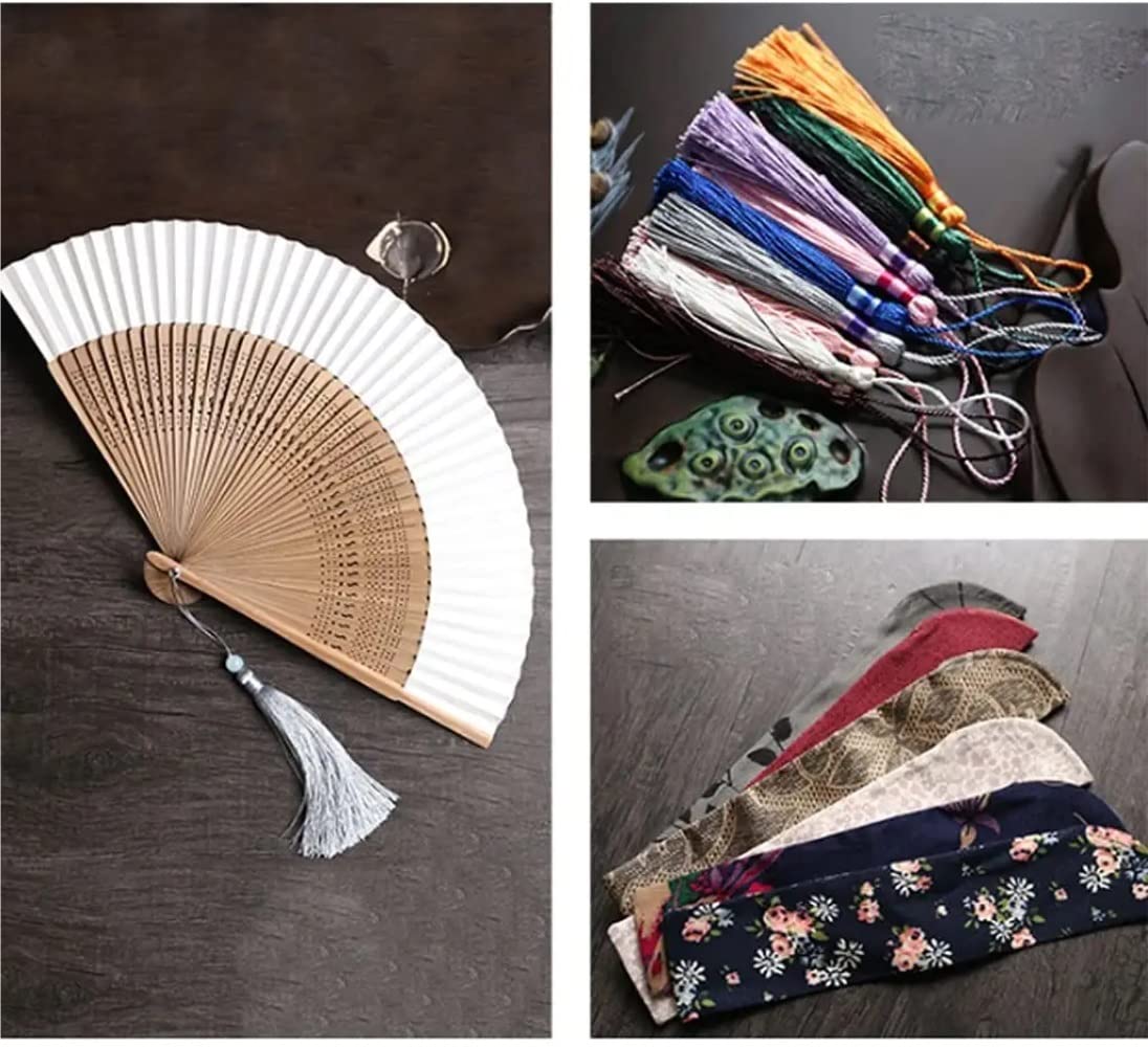 Abanico Plegable Abanico Plegable De Decoración Estilo Japonés, Papel Doble Cara, Abanicos Mano Portátiles Elegante Ventilador Manual(B)