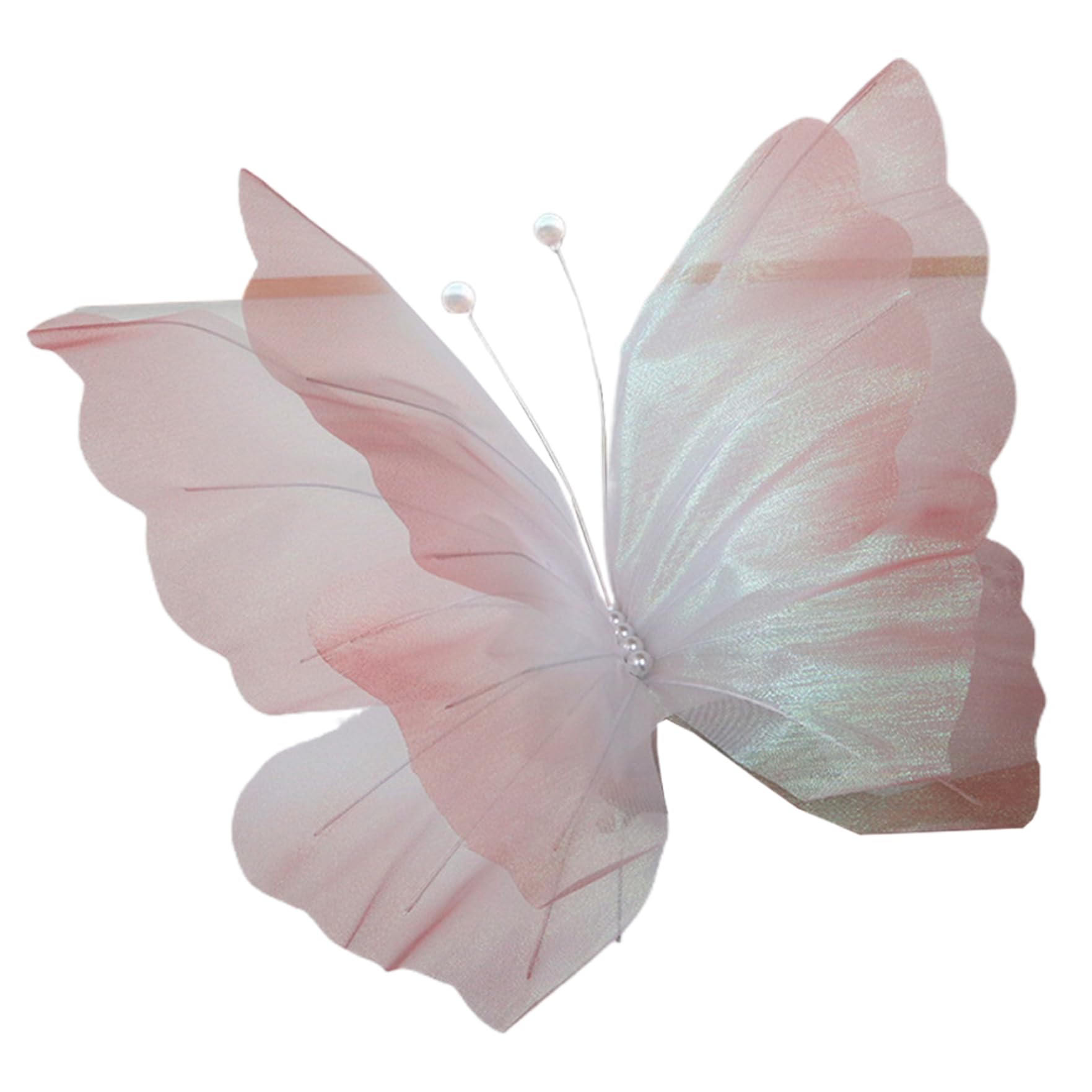 Amazon.de: Fake Butterfly fr Handwerksdekoration, Rose knstlicher  Schmetterling Riese Realistische Seidengarn Fake Butterfly fr DIY  -Hochzeit, ...