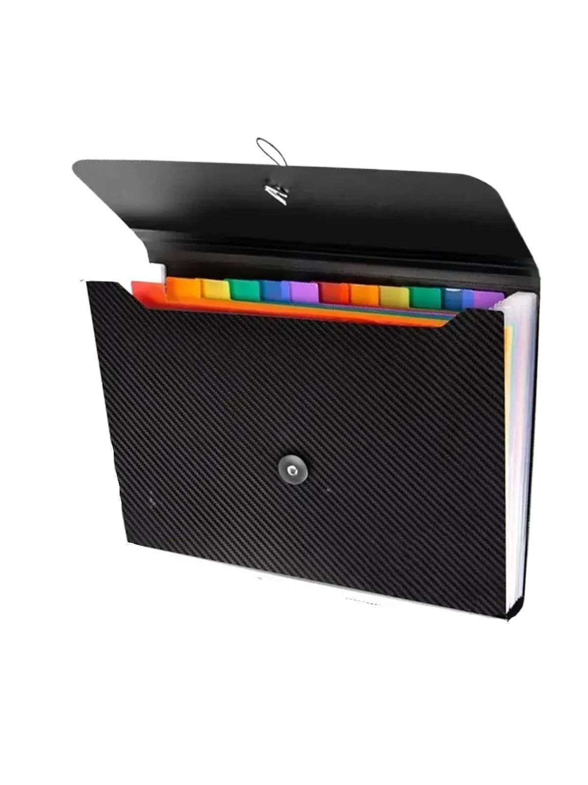 Trieur 2 dossiers extensibles à 13 pochettes