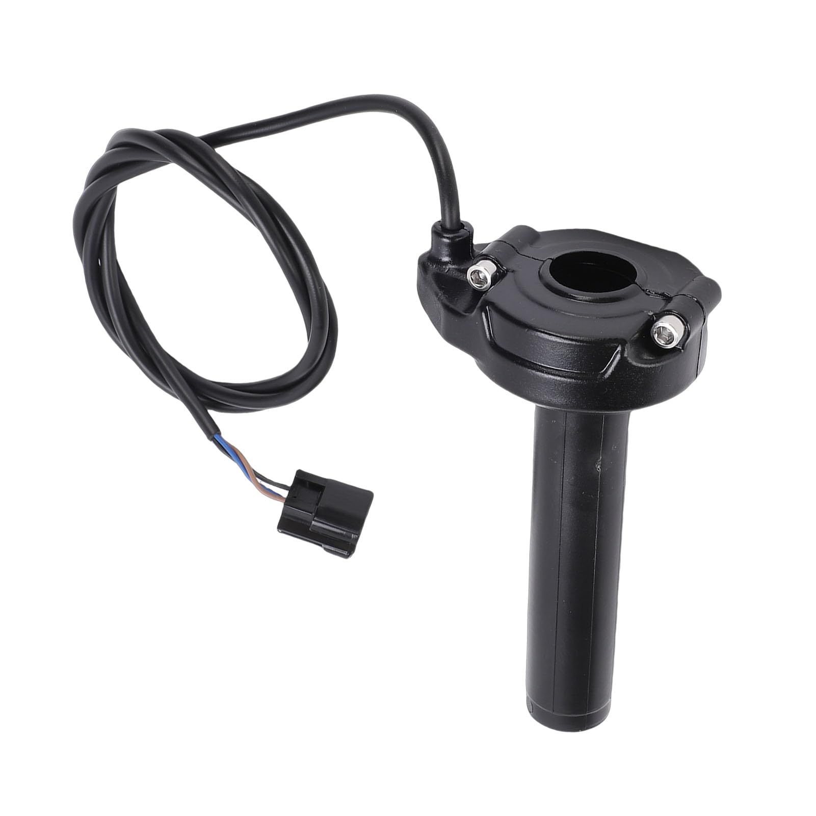 Manetka Gazu z łożyskiem Kulkowym, Wysoka wytrzymałość, Zamiennik do Motocykla Terenowego, Płynna Kontrola Przyspieszenia, Trwała Konstrukcja ABS (BLACK)