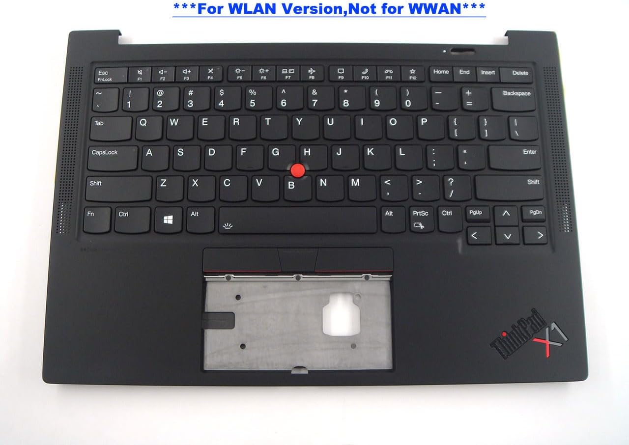 Parts for Lenovo ThinkPad X1 Carbon 9th Gen 9 Palmrest US BL Keyboard Bezel Upper Case 5M11C53307