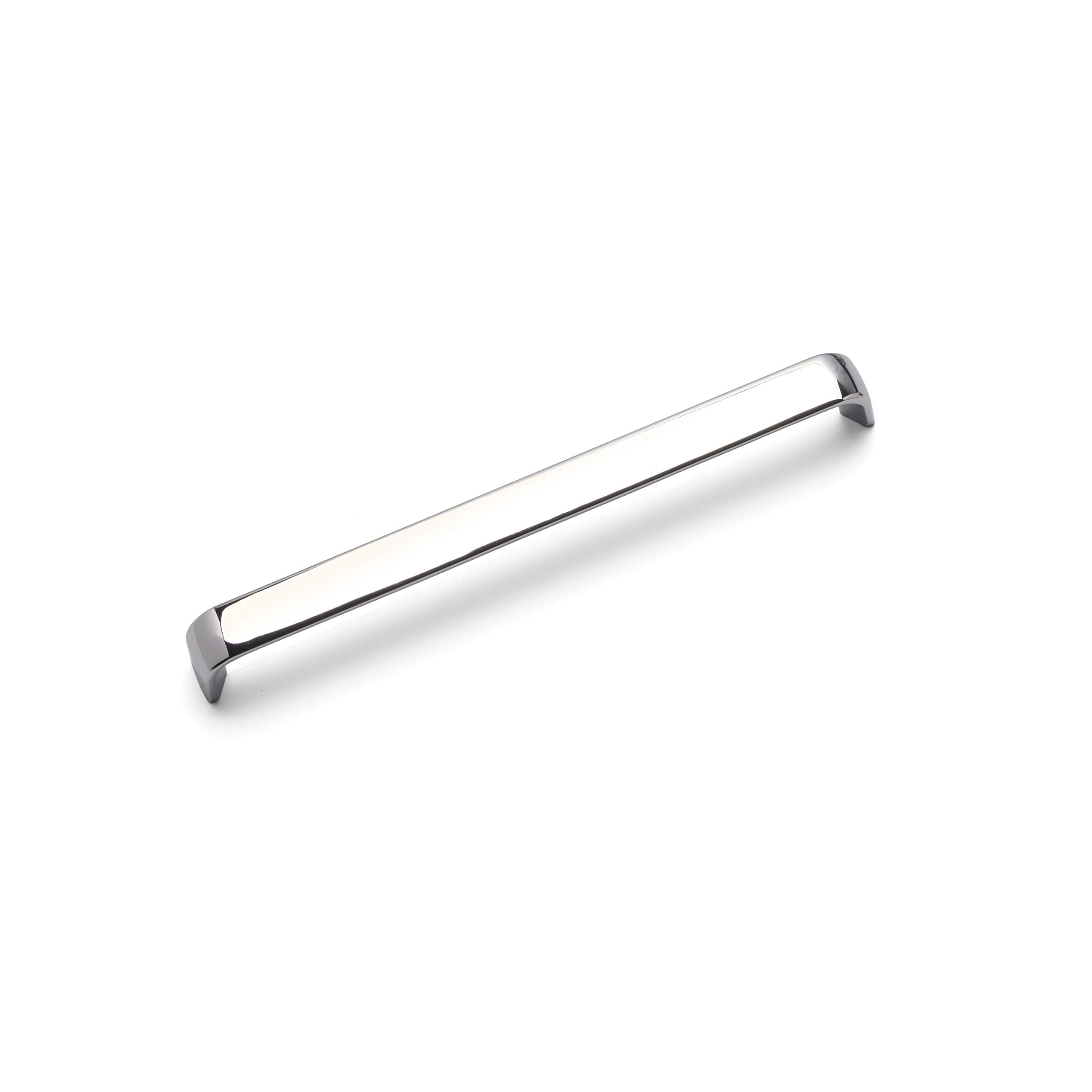 FITTINGSCO Camden D Cabinet Furniture Handles, Various Finishes & Hole Centres (192mm Hole Centres, Chrome)