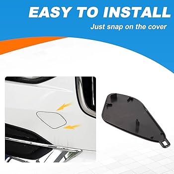 Amazon.com: CZShiYue Front Bumper Tow Hook Cover Towing Eye Cap