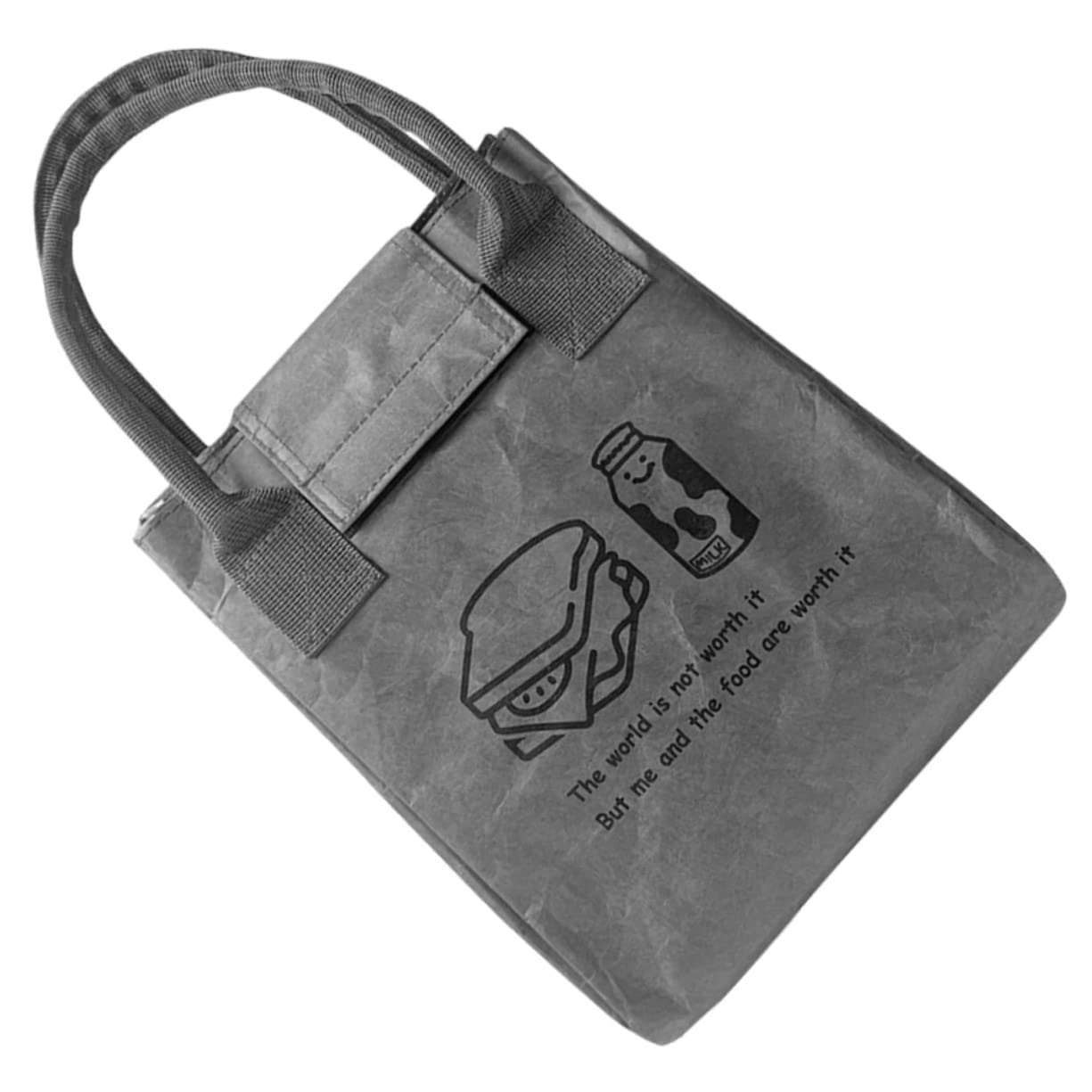Zerodeko 4 Pièces isolants collation boîtes à lunch fourre-tout dames boite bento boîtes bento fourre-tout pour le déjeuner portable papier kraft
